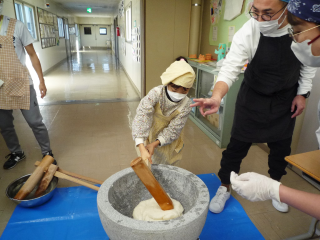餅つき